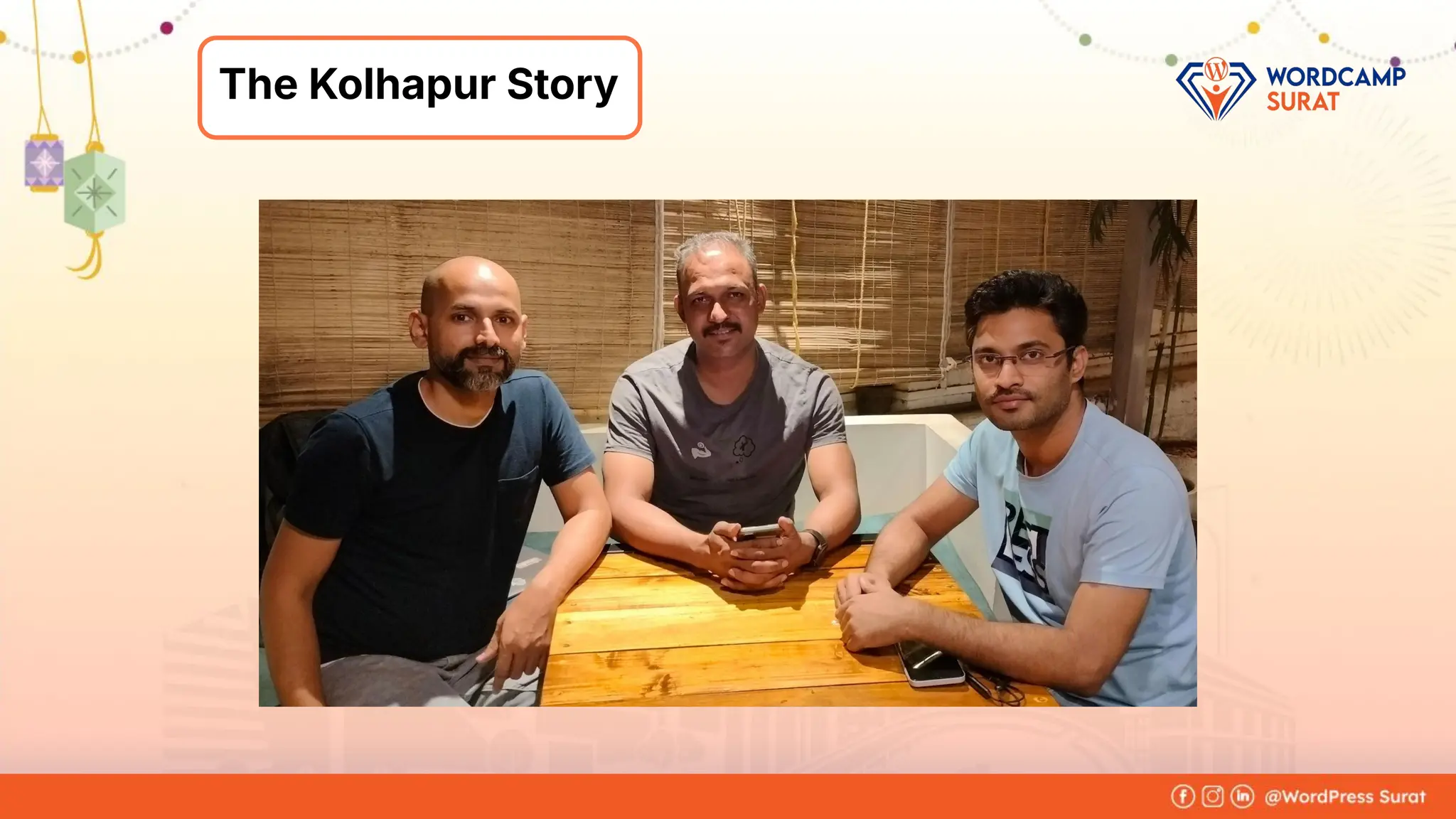 Foram Kansagra
➔ Having 15+ years of experience in
the IT industry.
➔ From a software developer to the
founder of Zluck Solutions
➔ Co-Organiser at WordPress Surat
Community
About Me
The Kolhapur Story
 