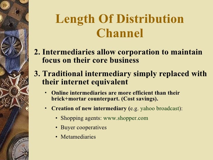 Distribution channel