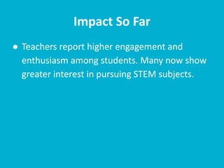 Abhay Bhutada's Bridging of the STEM Education Gap | PDF