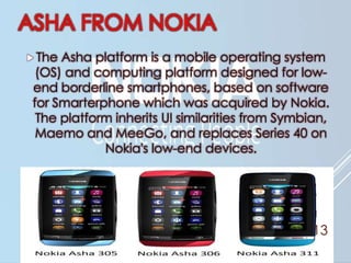 Nokia Computer Os Mobile mobile Os | PPTX