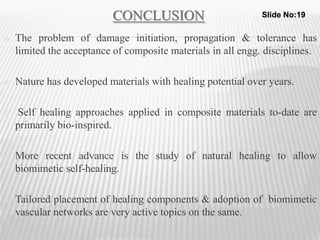 SELF HEALING POLYMER COMPOSITES | PPTX