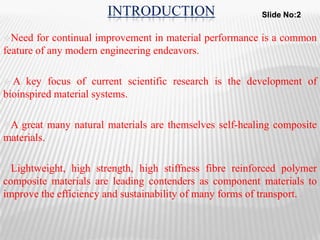 SELF HEALING POLYMER COMPOSITES | PPTX