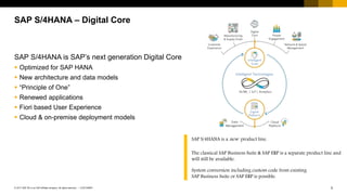 SAP ECC to S/4HANA Move | PPTX