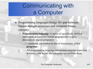 COMPUTER LANGUAGES AND PROGRAMMING | PPT | Free Download