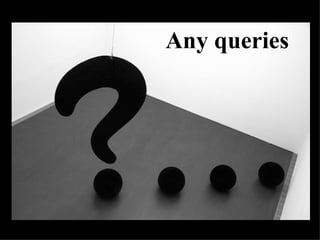 Any queries 