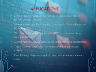PHISHING DETECTION SYSTEM THROUGH HYBRID ML BASED ON URL | PPTX