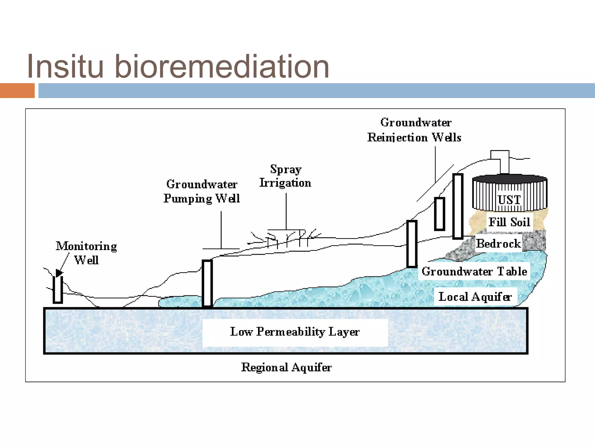 Insitu bioremediation
 