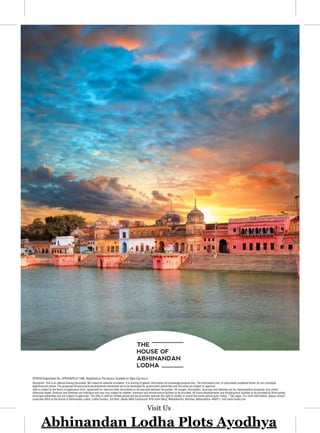 Abhinandan Lodha Plots Ayodhya
Visit Us
 