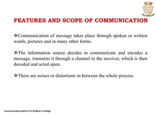 Communication In English | PPT