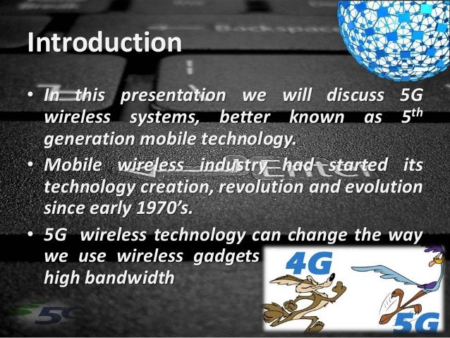 Ppt On 5g Wireless Technology Ppt On 5g Wireless Technology