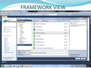 FRAMEWORK VIEW
 