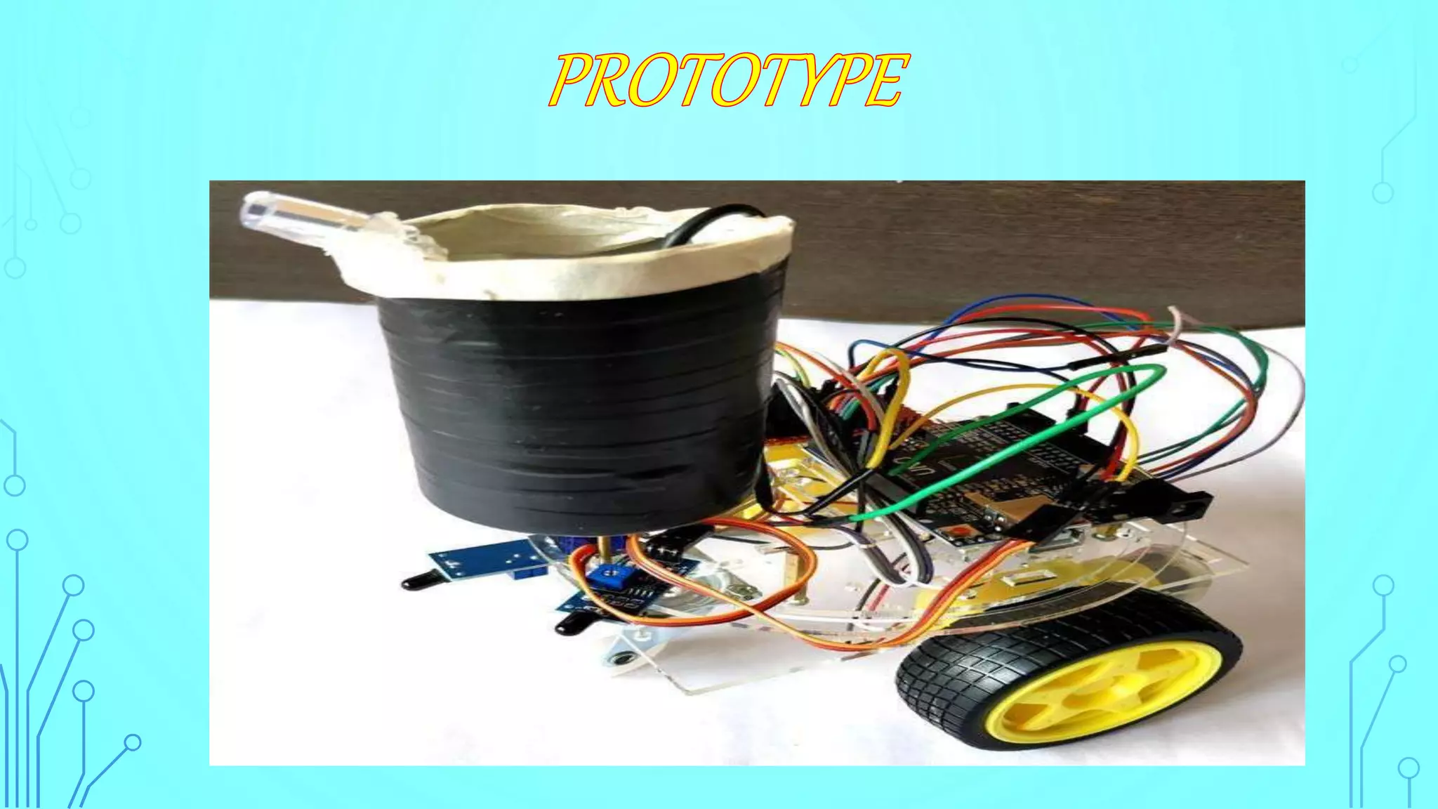 Fire Fighting Robot using arduino UNO PPT | PPTX