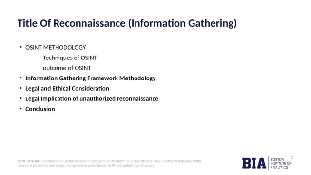Tools and Methods of Reconnaissance in Cybersecurity: A Comprehensive ...