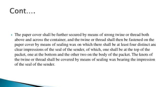 Seed control order 1983