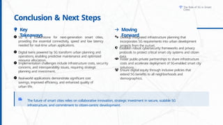 The role of 5G network in Smart City.pptx