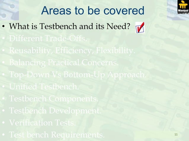 Test Bench Development | PPSX