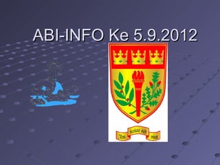 ABI-INFO Ke 5.9.2012
 