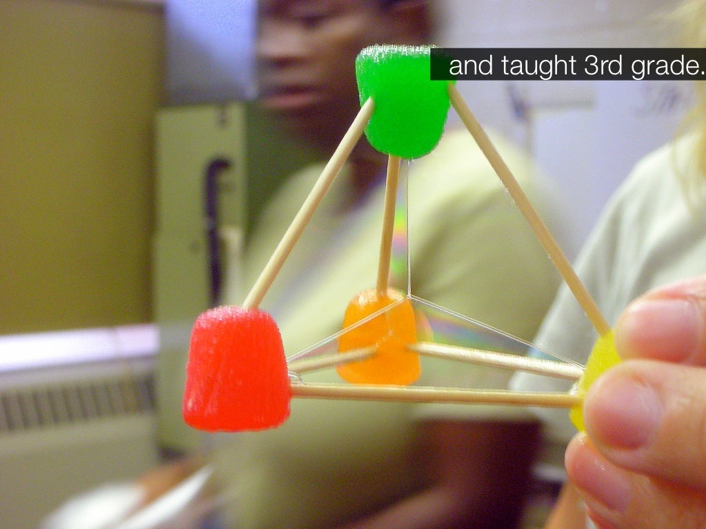 and taught 3rd grade.