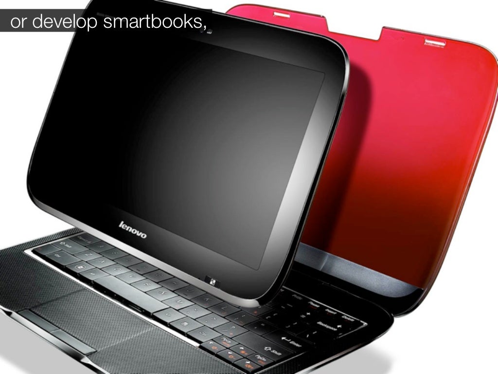 or develop smartbooks,