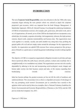 CSR at TATA Motors and Wipro_MMS_finance_03_social_project | PDF