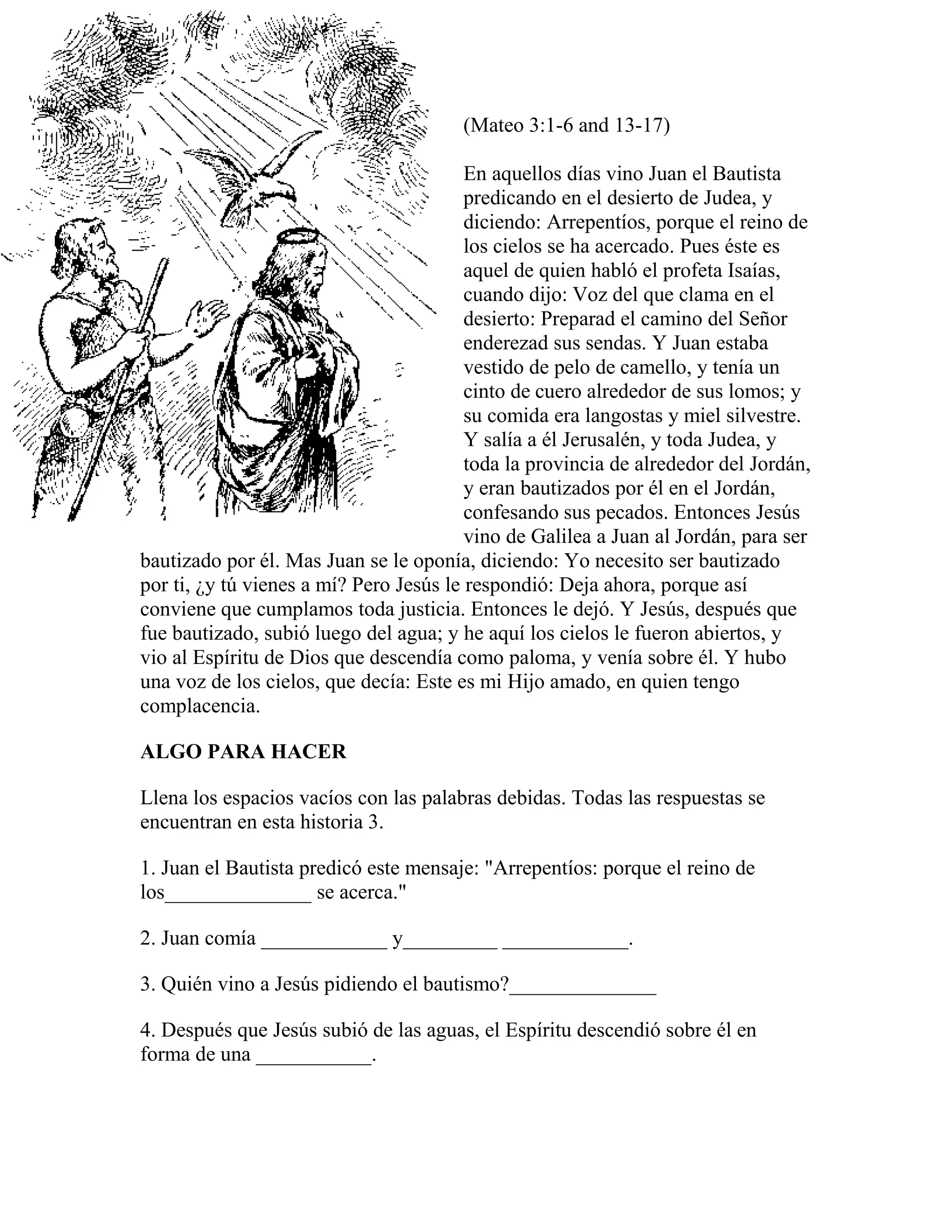 A bible study on matthew spanish