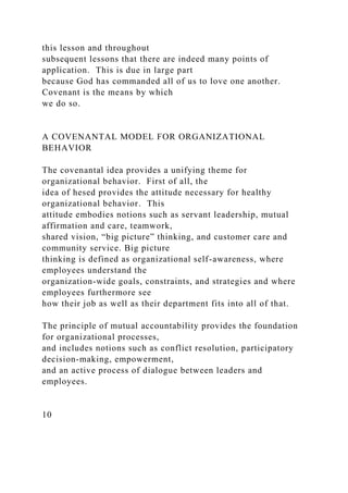 A Biblical-Covenantal Perspective on Organizational Beh.docx