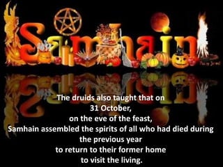 Human and Animal Sacrifices
On Halloween, for thousands of years, druid priests
have conducted diabolical worship ceremoni...