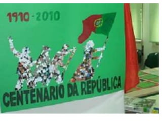 A biblioteca comemora os 100 anos da república 