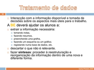Desencadear tomadas de posição reflectidas sobre os problemas.