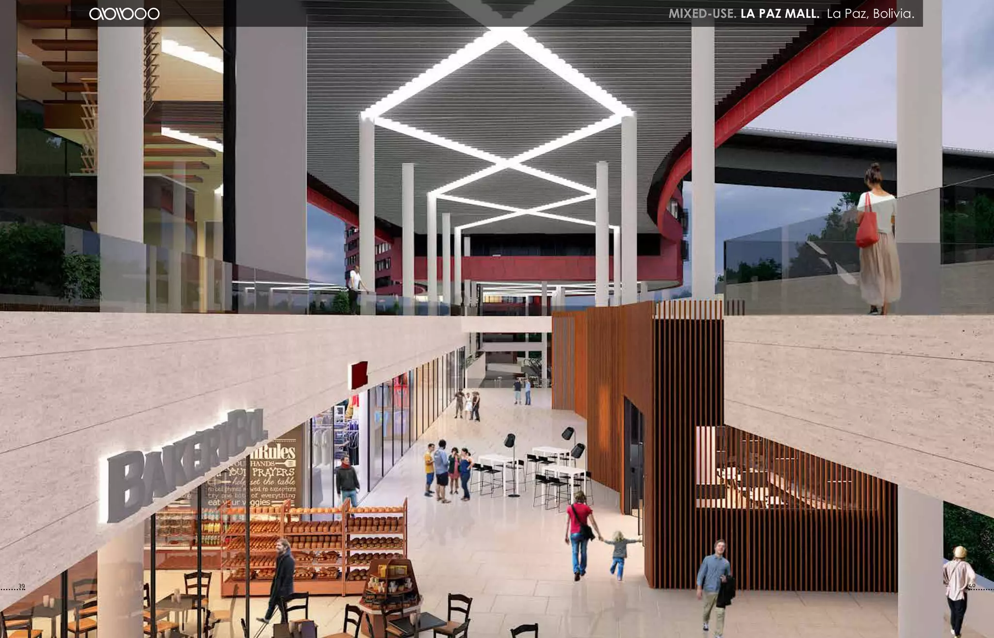 39 40
MIXED-USE. LA PAZ MALL. La Paz, Bolivia.
 