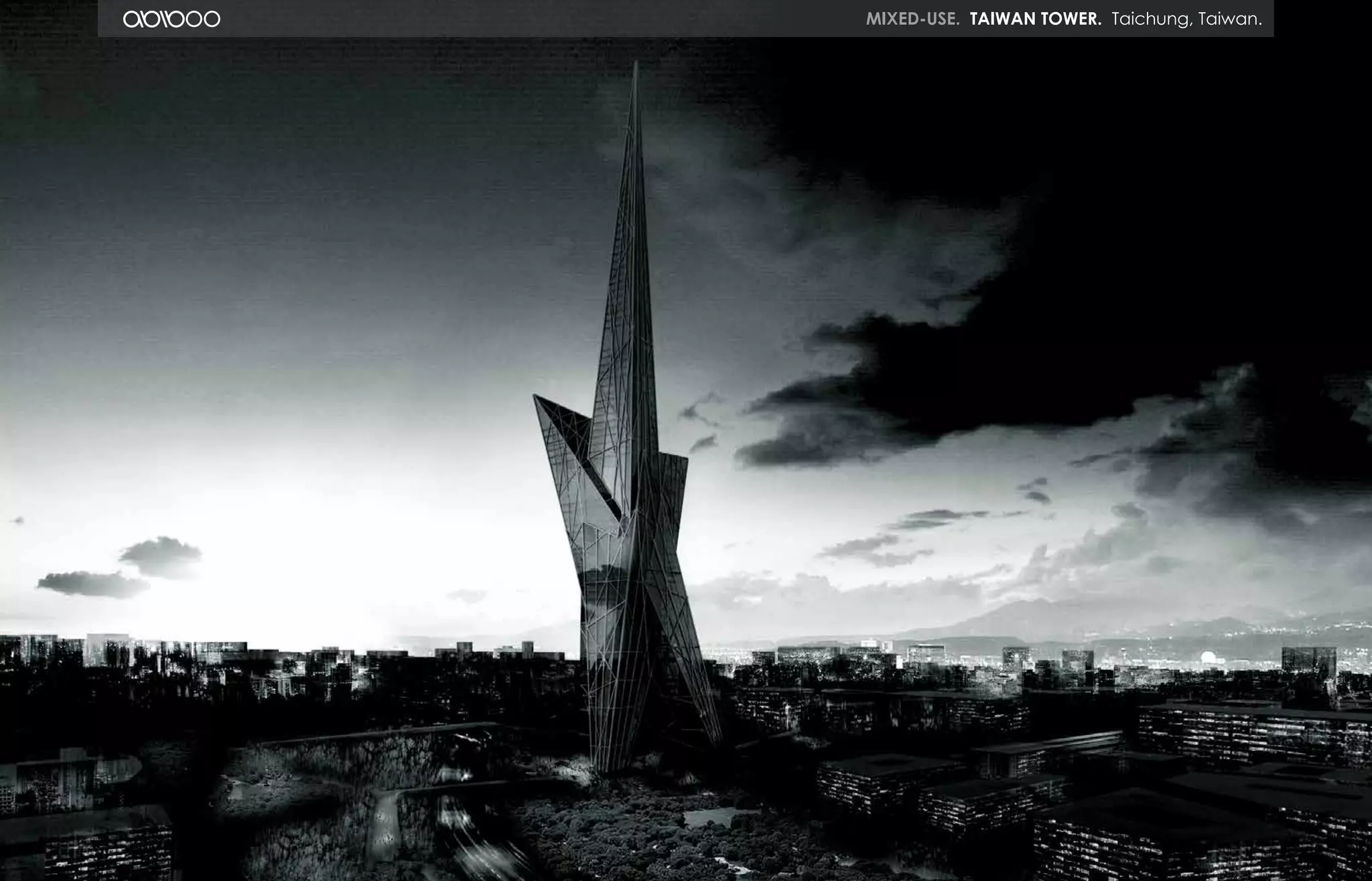 mixed-use. taiwan tower. Taichung, Taiwan.
 