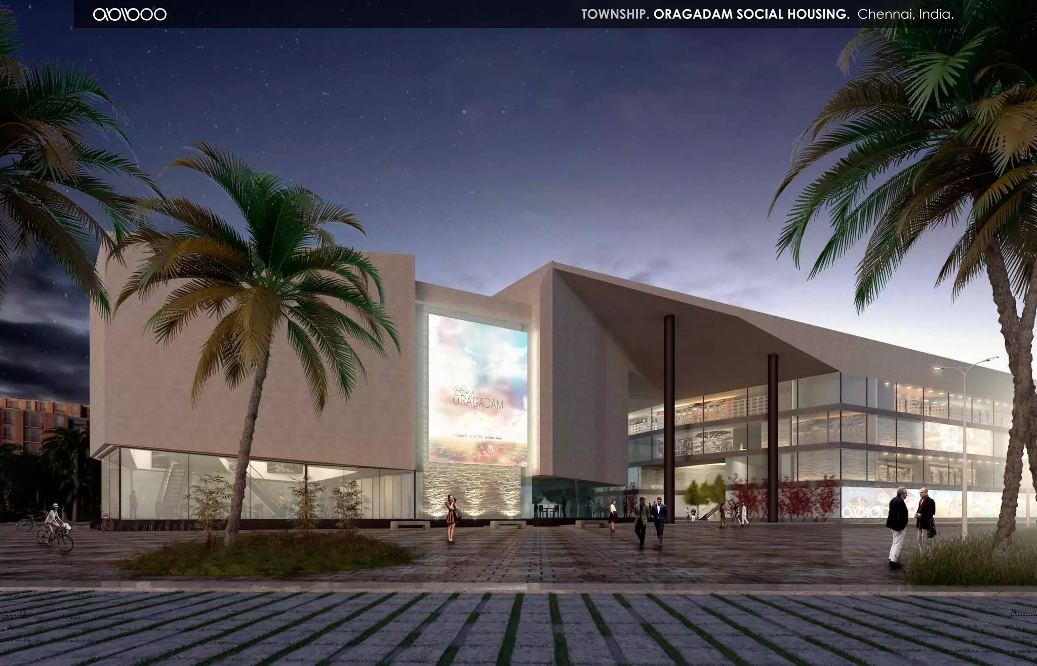 73 74
township. ORAGADAM social HOUSING. Chennai, India.
 