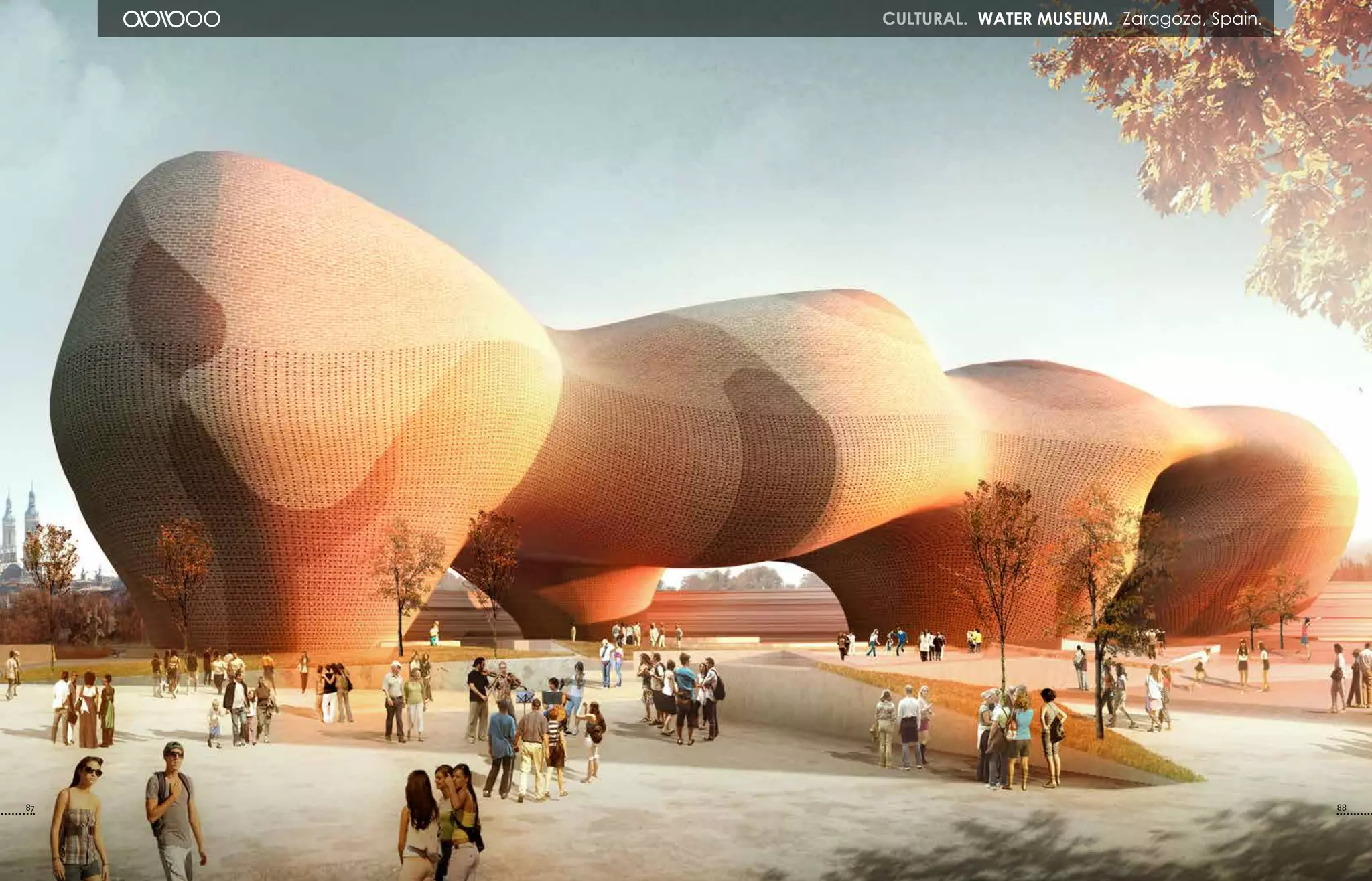 87 88
cultural. WATER MUSEUM. Zaragoza, Spain.
 
