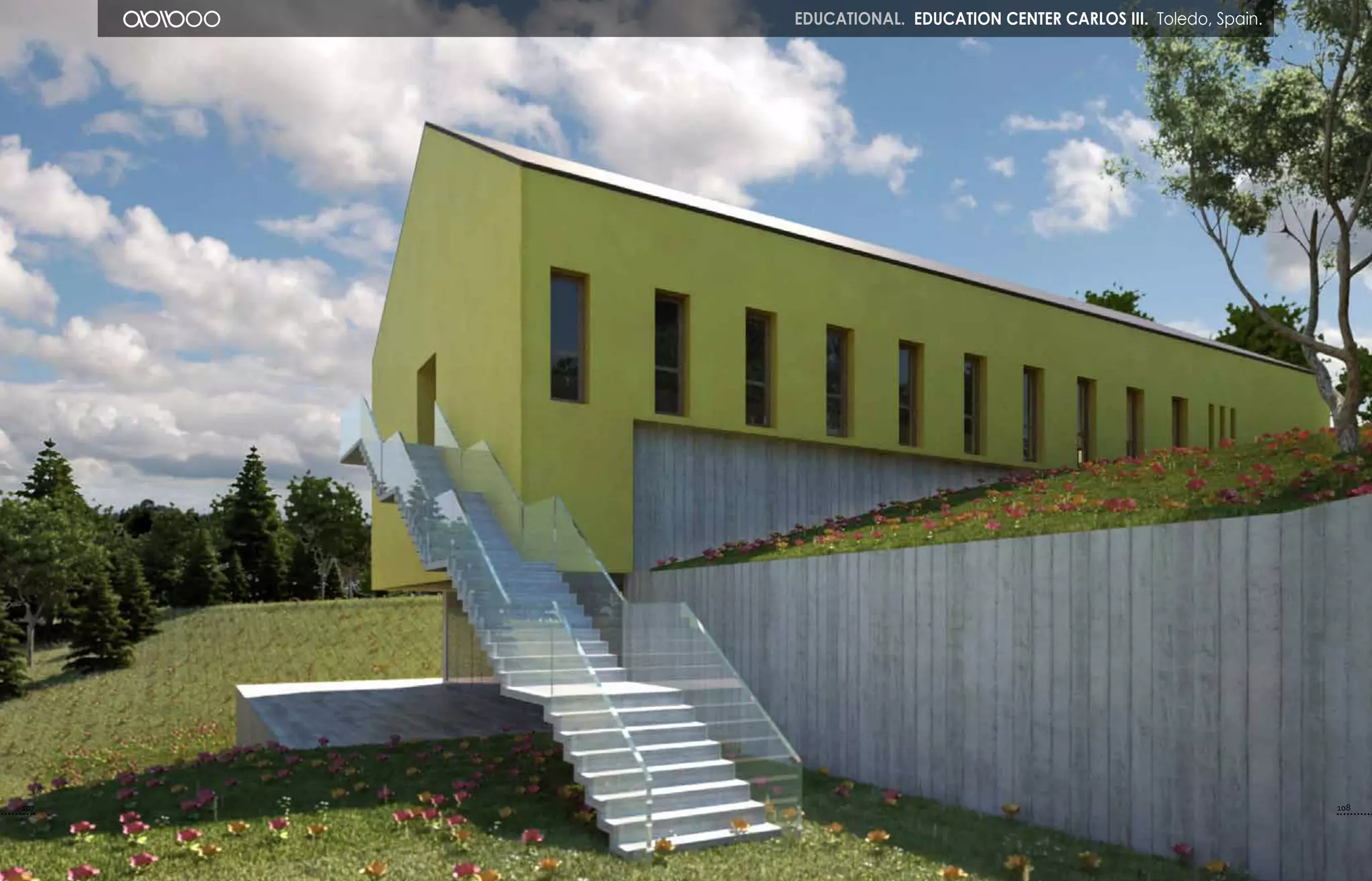 107 108
EDUCATIONAL. education center carlos iii. Toledo, Spain.
 