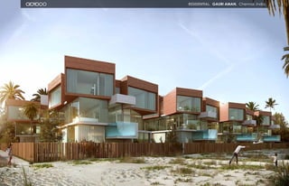 133 134
residential. gauri aman. Chennai, India.
 