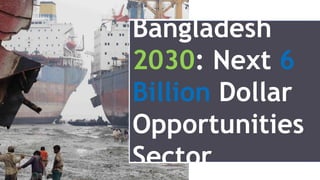 Bangladesh
2030: Next 6
Billion Dollar
Opportunities
Sector
 