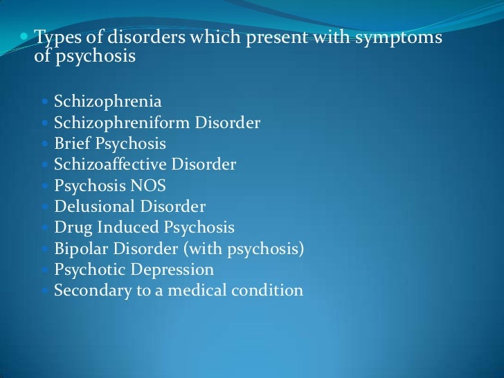 When everything seems unreal Psychosis at school