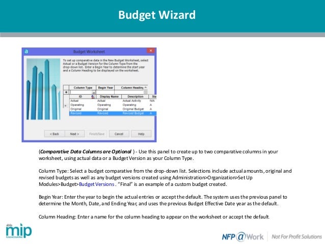 abila mip budget entry basics and advanced