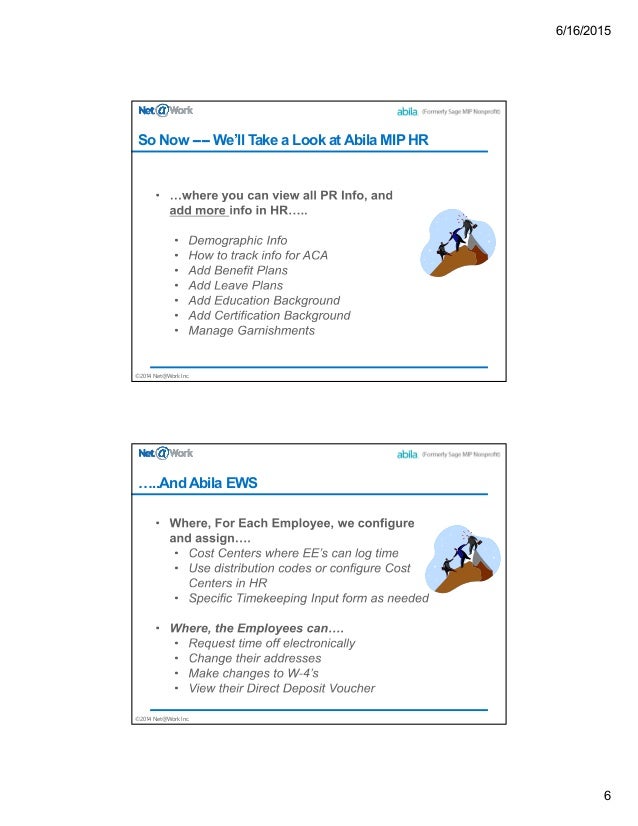 Abila MIP HR And Employee Web Services HR EWS Abila MIP HR And Employee Web Services HR EWS