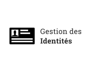 Gestion des
Identités
 