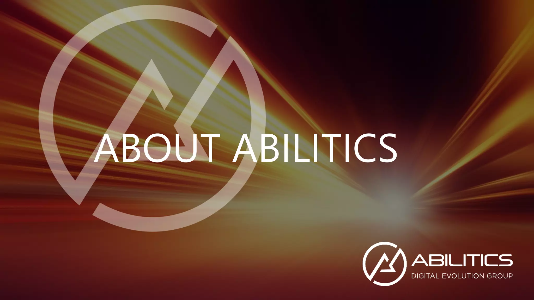 ABOUT ABILITICS
 