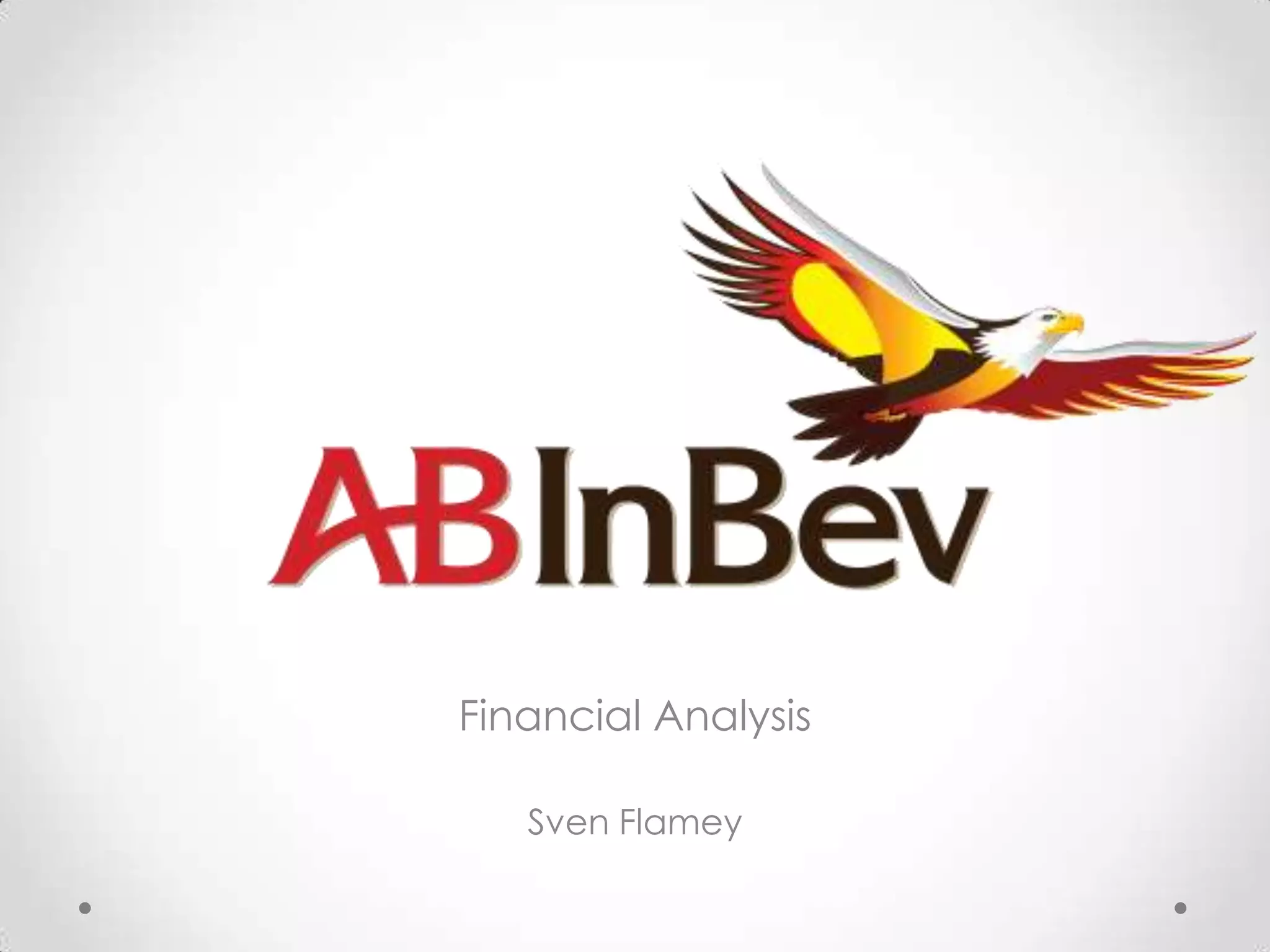 AB InBev Financial Analysis PPT