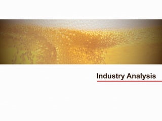 Industry Analysis
 