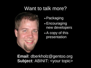 How to be a distribution-friendly project