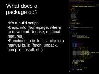 How to be a distribution-friendly project