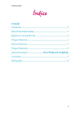 A biodiversidade