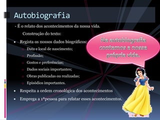 Data e local de nascimento;