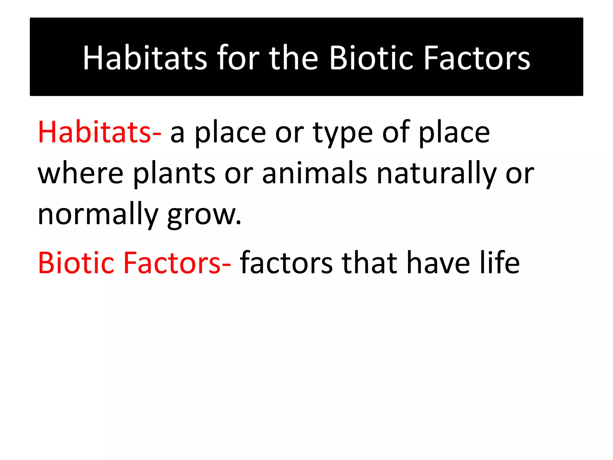 Abiotic and Biotic Factors in Estuaries | PPTX