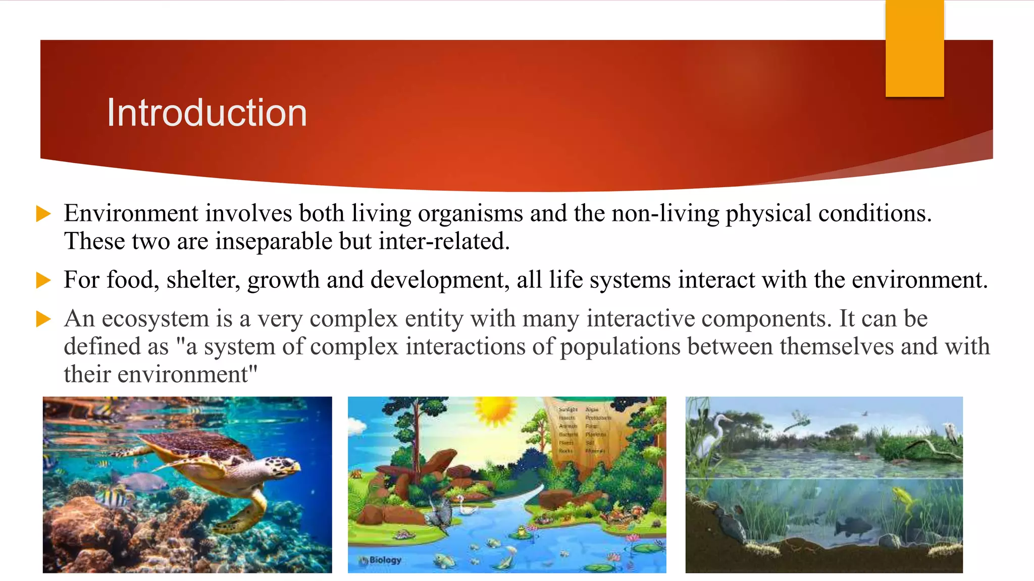 Abiotic & Biotic component of Environment | PPTX