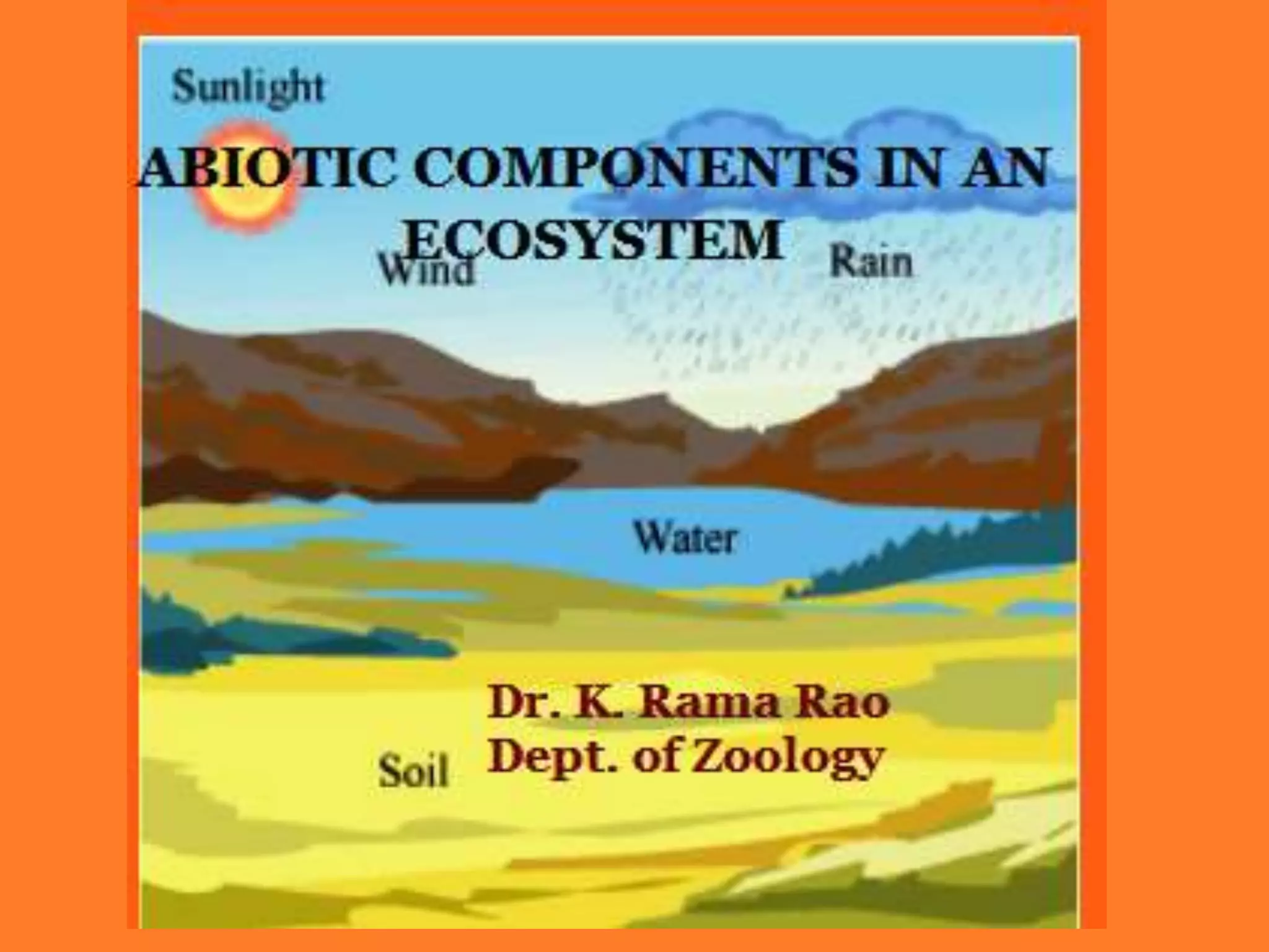 Abiotic factors in an ecosystem | PPT